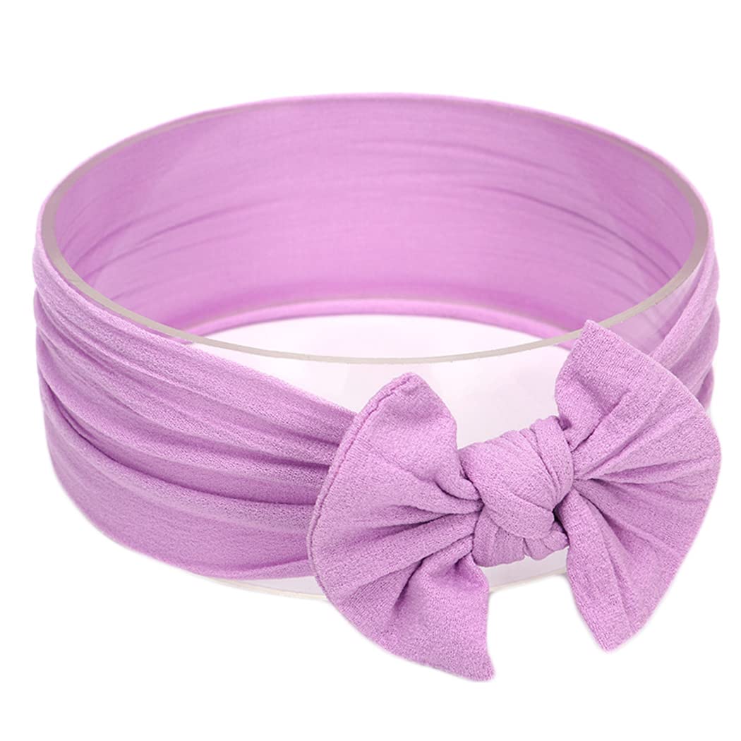 Baby Girl Nylon Headbands Newborn Infant Toddler Hairbands Knotted Children Soft Headwrap Hair Accessories