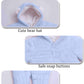 XMWEALTHY Baby Clothes Winter Coats Unisex Newborn Cute Jumpsuit Romper Coats Outfits Registry for Baby Light Blue L