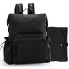 Miss Fong Diaper Bag Backpack - Baby Diaper Bag Neoprene Bag Large Capacity Neoprene Backpack With Diaper Changing Pad Travel Di