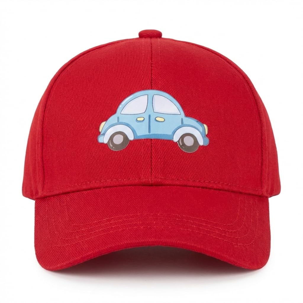 Mee Trend Kids Cap For Boys Printed Kids Baseball Cap For Boys & Girls | Multiple Design Patterns| Lightweight & Breathable Summ