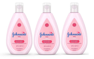 Johnson'S Baby Lotion Travel Size 1.7 Oz (50Ml) - Pack Of 3
