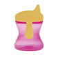 Nuby 2-Handle No-Spill Hard Spout Sippy Cup With Easy Grip - (3-Pack) 7 Oz - Baby Sippy Cup With Controlled Sipping For 6+ Month