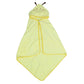 Soft Highly Absorbent Kids Bath Towel, Put On/Off Easily Baby Bath Washcloths, for Baby Dry The Water Kids Shower(Yellow bee)