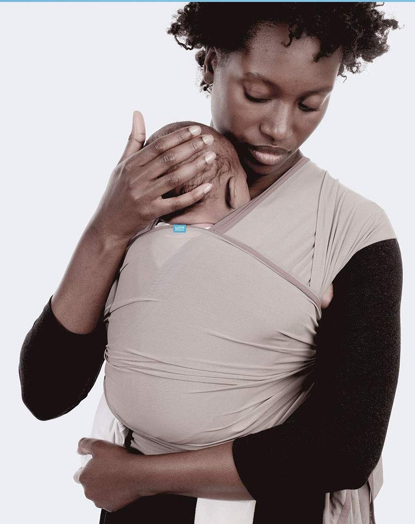 Diono We Made Me Flow, Baby Wrap Carrier, Newborn to Toddler Breastfeeding Cover, Super Stretchy, Cool & Comfortable Baby Sling,