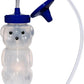 Talktools Honey Bear Straw Cup For Babies - Bpa-Free, Food-Grade Therapy Sippy Bottles For Speech And Feeding Training - Leak-Pr