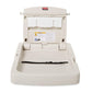 Rubbermaid Commercial Vertical Baby Changing Station, 23' L X 34' W X 4' H, Light Platinum (Fg781988Lplat)