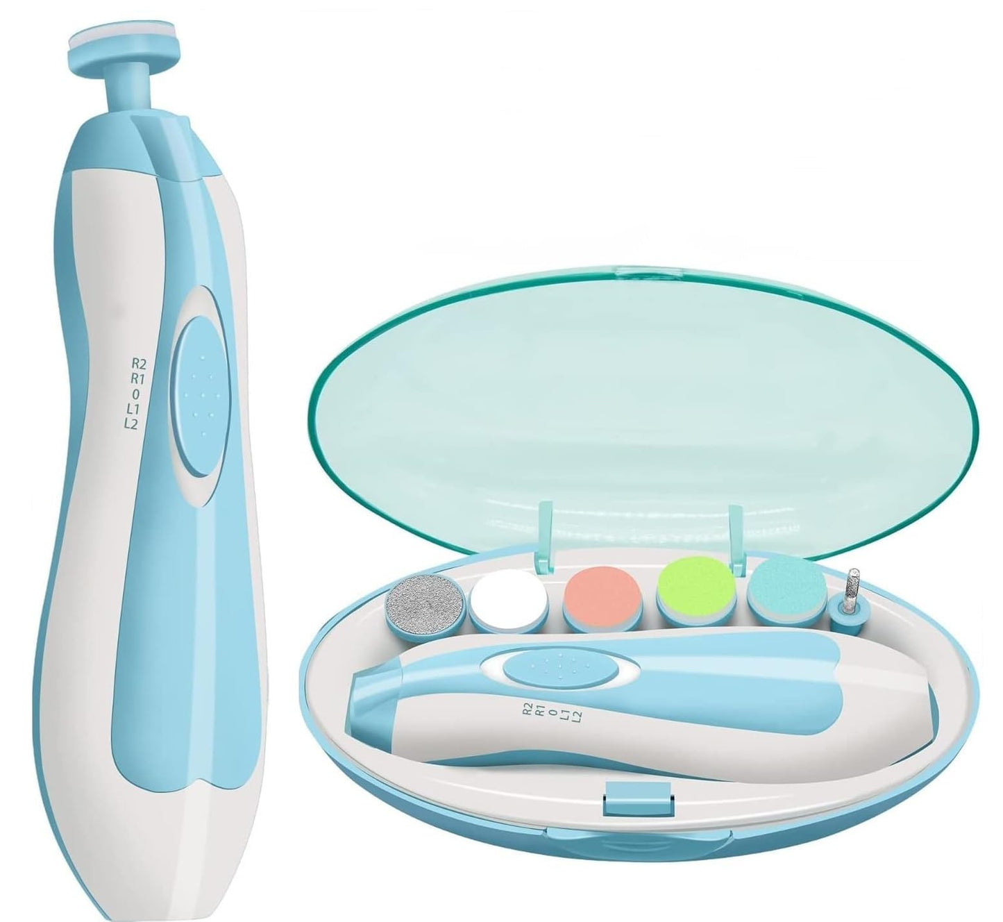 Kmils Electric Nail Trimmer For Baby, Baby Nail Trimmer, Baby Nail Cutter, Nail Trimmer For New Born Baby, Kids Nail Cutter With
