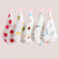 Uber World Handkerchief for Kids | 6 Layered Hanky, Lunch Towel for School, Napkins, Baby Handkerchiefs