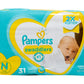 Diapers Newborn/Size 1 (8-14 lb), 31 Count - Pampers Swaddlers Disposable Baby Diapers, Jumbo Pack