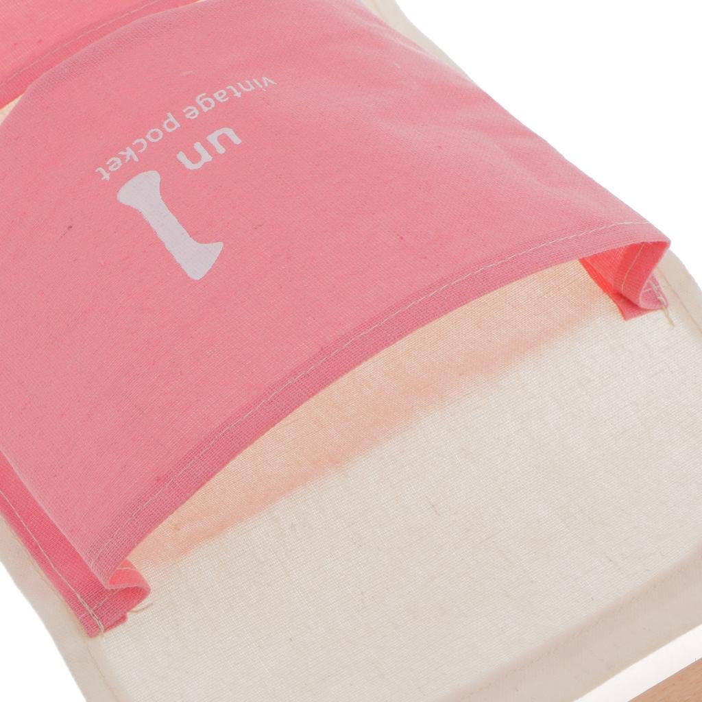 Enakshi 3 Pocket Hanging Closet Organizer Closet Door Toy Key Diaper Storage Pink|Home & Garden | Household Supplies & Cleaning 