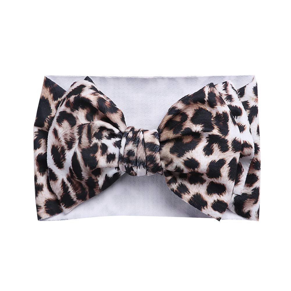 Gezisan Baby Headbands Nylon Bow Baby Turban Knotted Headwrap Hair Accessories For Baby Girls Newborn Infant Toddlers Kids