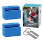 Morlike Silicone Seatbelt Secure Buckle Safety Cover Lock (Blue2-2 Pcak)