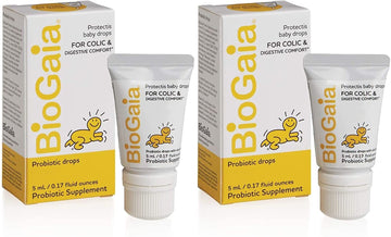 PediAct BioGaia Protectis Probiotic Drops for Baby (Children) Colic 5ml Safe & Effective - Pack 2 x 5 ml