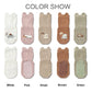 Exegawe Toddler Non Slip Socks, Cute Baby Socks With Grips Crew Socks 5 Pairs(E-5 Mix Colors,S)