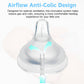 4 Pack Silicone Nipple Compatible With Spectra Bottles, Soft Clear Food Grade Anti-Colic Silicone Spout Nipples Replacement, Slo