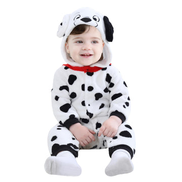 Tonwhar Unisex Baby Animal Halloween Costume Kid'S And Toddler'S Autumn Winter Outfits Jumpsuit(3-4 T,Cute Dog)