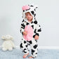 Qiaoniuniu Halloween Baby Cow Costumes Toddler Outfit Infants Cosplay Romper 2-6 Months