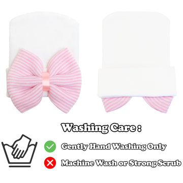 Newborn Hat Newborn Headbands For Girls Newbron Bows Newborn Beanies Hats Baby Essentials For Newborn