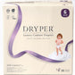 Baby Diaper,DRYPER Disposable Diaper Newborn Nappies Size 6 (16+kg), 3D Leak Guards & Wetness Indicator, Ultra-Soft & Thin,Fast 