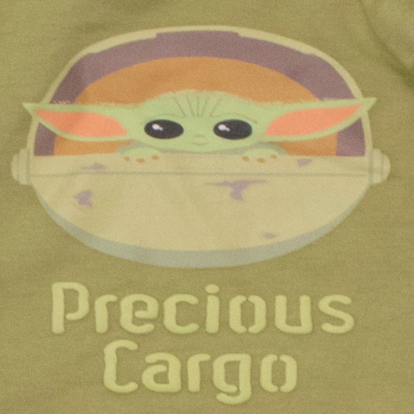 Star Wars The Mandalorian The Child Infant Baby Boys Zip Up Cosplay Costume Coverall Green 6-12 Months