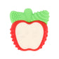 Infantino Lil Nibblers Vibrating Apple Teether -Sensory Exploration and Teething Relief with Soothing Vibrations and Textures, 