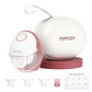 Momcozy Breast Pump Hands Free Mobile Style | M6, Wearable Breastfeeding Pump Ideal Rhythm for More Milk, DoubleFit Flange More 