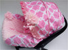 Rosy Kids Infant Carseat Canopy Cover 3 Pc Whole Caboodle Baby Car Seat Cover Kit C031200
