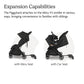 Uppababy Piggyback Ride-Along Board For Minu V3 / Quick Attachment For Toddlers Up To 45 Lbs To Stand + Stroll