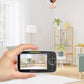 Ifamily Split Screen Baby Monitor, Large Display Video Baby Monitor With 2 Cameras And Audio, Long Range, Remote Pan Tilt, Night