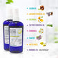 MoonDance Soaps Diaper Lotion Potion Cleansing Spray, 4 Oz Tea Tree & Lavender, Natural No-Rinse Cleanser and Moisturizer for Ba