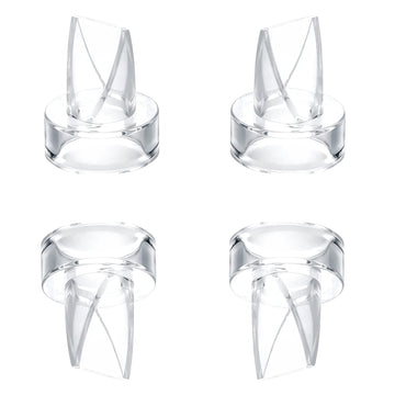 Duckbill Valve 4Pcs Compatible With S9/S10/S12, Wearable Breast Pump Parts Accessories Replace (4 Piece Set)