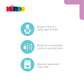 Brownmed - NuRoo Pocket - Comfortable Skin-to-Skin Shirt for Mom & Baby - Full-Coverage Baby Wrap Carrier Shirt for Newborns - B