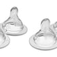 Mam Bottle Nipples Fast Flow Nipple Level 3, For 4+ Months, Skinsoft Silicone Nipples For Baby Bottles, Fits All Mam Bottles, 4