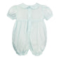 Petit Ami Baby Girls French Bubble With Diamond Smocking, 9 Months, Mint