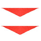 Bluecell 2Pcs Red Children Triangle Scarf Chinese Hong Ling Jin For Young Pioneer Of China(1.2M)