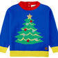Tipsy Elves Christmas Sweaters For Babies And Toddlers - Cute And Tacky Holiday Pullover - Baby Toddler Blue Christmas Tree Ugly