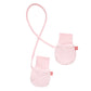 Zutano Fleece Mittens For Babies, Infants, And Newborns, Thumbless Outdoor Winter Baby Gloves, Baby Pink