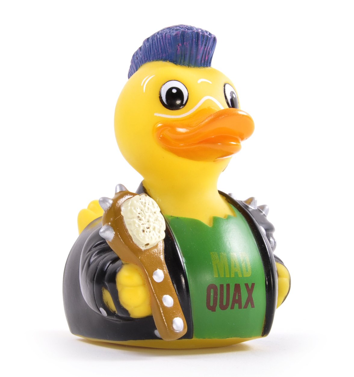 CelebriDucks - Mad Quax-The Pond Warrior - Floating Rubber Ducks - Collectible Bath Toy Gift for Kids & Adults of All Ages