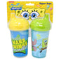 Cudlie Baby Boy 2 Pack 10 Oz Hard Spout Sippy Cup For Toddler, Sponge Bob