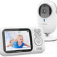 TakTark BM801 Baby Monitor with Camera and Audio, 4.3inch Video Baby Monitors, Night Vision, 2 Way Audio, Remote PanTilt Camera, R