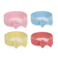 Inheaven 4 Pcs Super Stretchy Soft Knot Headbands With Hair Bows Head Wrap Hair Accessories For Newborn Baby Girls Infant Toddle