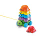Leapfrog Nest & Count Turtle Tower, Pull Along, Stacking Toy, Teaches Colours, Shapes & Numbers, Includes 5 Turtle Shells, Senso