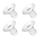 Gotocut Flange Inserts 15Mm 17Mm 4Pcs Compatible With Spectra Elvie Medela Willow Go Bellababy 24Mm Flange/Shields Wearable Brea