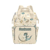 Noverbibi Custom Diaper Bag for baby Customized Dragons Baby Bag Personalized Nursing Bags with Name Custom Name Mommy Daypack B