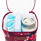 Sarah Wells Cold Gold Breastmilk Cooler Bag with Ice Pack (Berry Bloom)