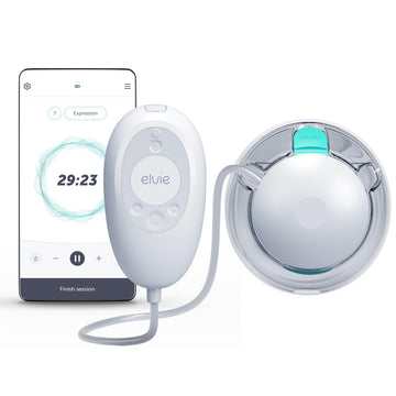 Elvie Stride 2 | Single Electric Breast Pump - Hospital-Grade Suction - Wearable Breast Pump - Breast Feeding Essentials
