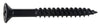 Hard-To-Find Fastener 014973291549 Twinfast Wood Screw, 8 X 1-12 , Black