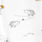 Simple Joys By Carter'S Baby Boys' 3-Pack Snug Fit Footed Cotton Pajamas, Gold Stripe/Grey Lion/White Rhino, 6-9 Months
