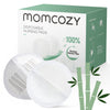 Momcozy Bamboo Fiber Disposable Nursing Pads, 100% Natural Materials And 100% Biodegradable Breast Pads, Breastfeeding Essential