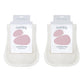 Esembly Overnighters - Organic Cotton Cloth Diaper Booster Inserts with Stay-Dry Fleece - Reusable Nighttime Absorbency Doublers